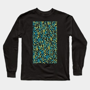 Doddle pattern Long Sleeve T-Shirt